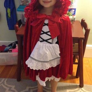 4t little red riding hood costume